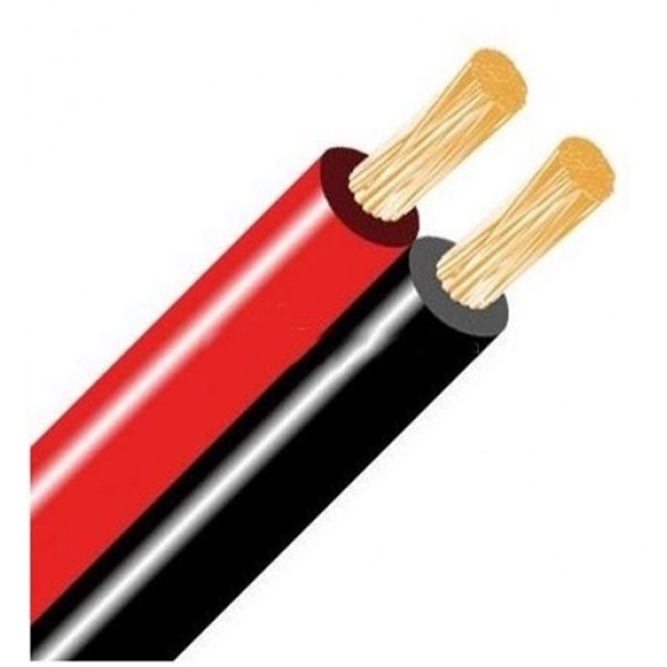 Cable paralelo 2 hilos 0,50mm Rojo-Negro para tira led monocolor, Venta por metros